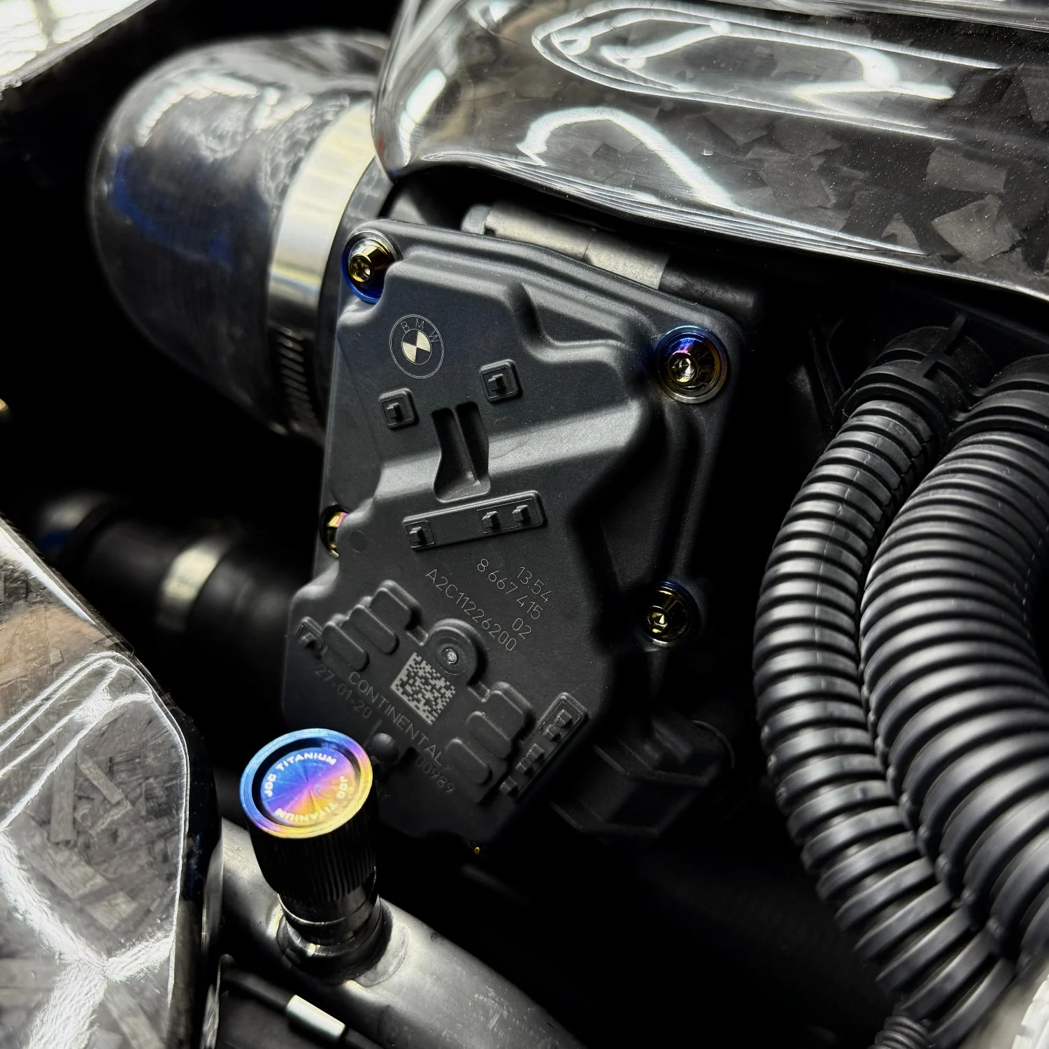 JDC Titanium Throttle Body Hardware Kit | A90 Toyota Supra - Image 4