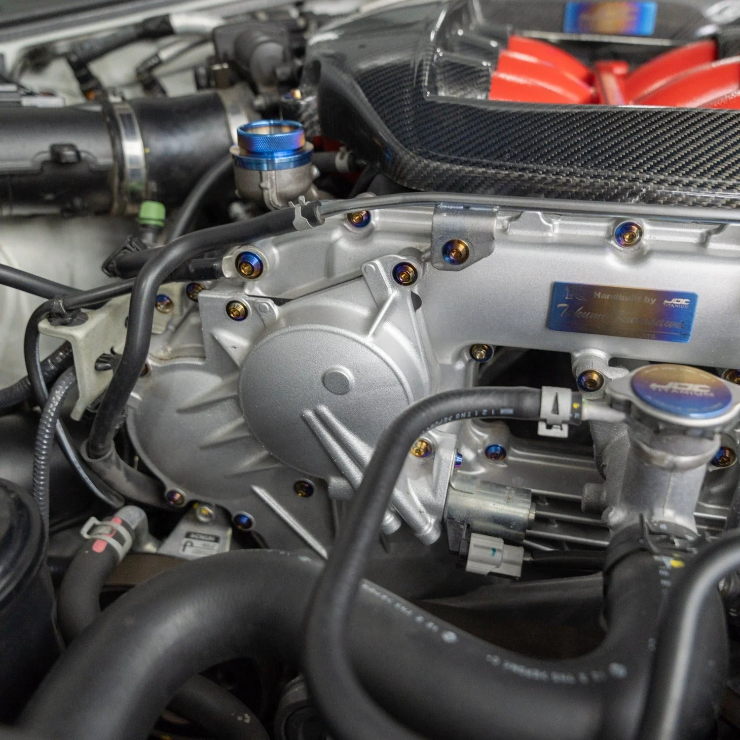 JDC Titanium Upper Crankcase Hardware Replacement Kit | Nissan R35 GT-R - Image 3