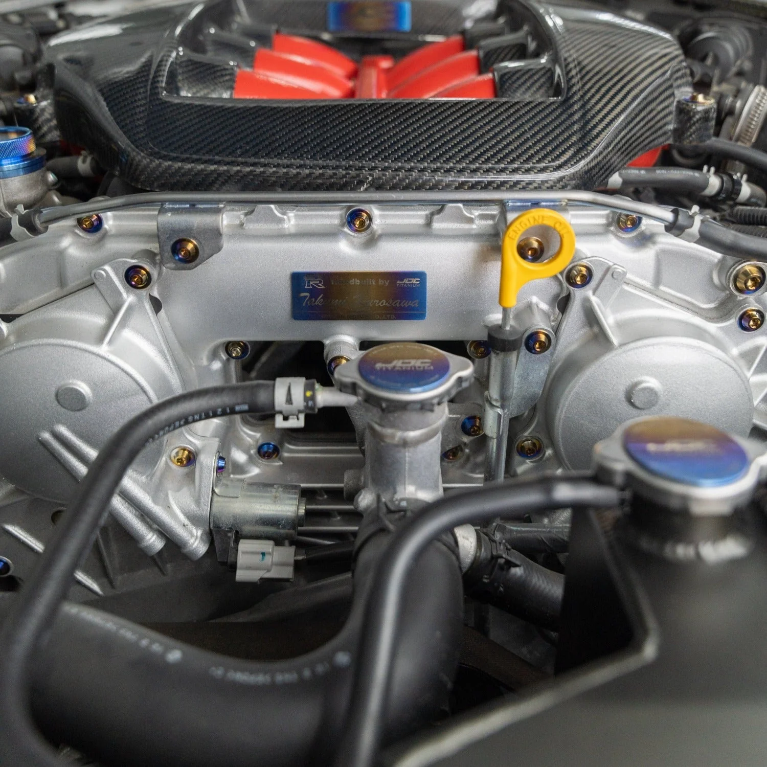 JDC Titanium Upper Crankcase Hardware Replacement Kit | Nissan R35 GT-R - Image 4