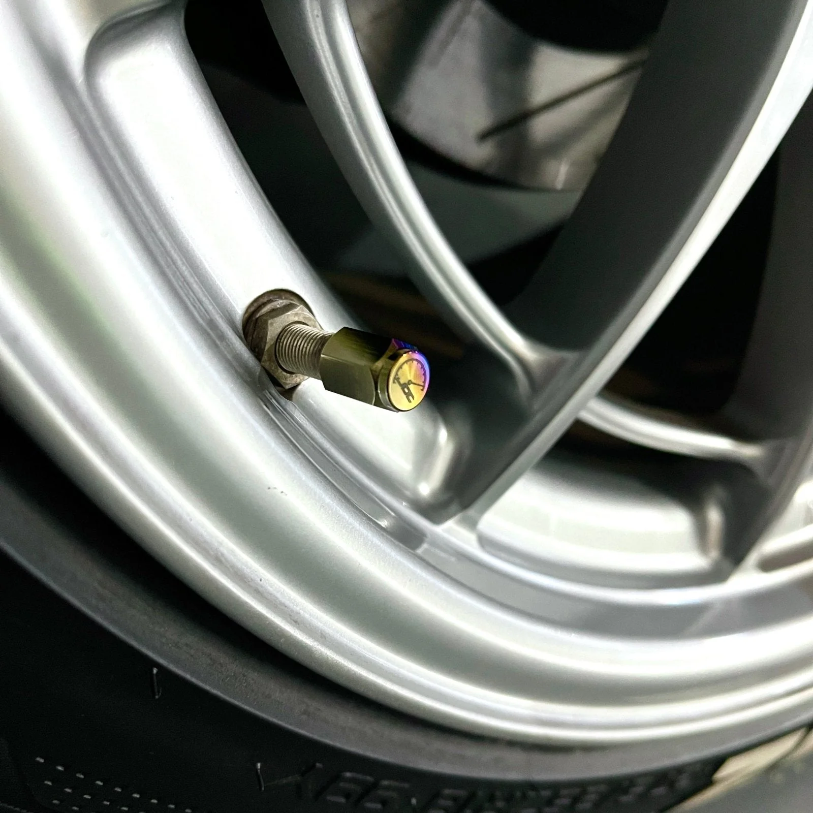 JDC Titanium Valve Stem Caps - Image 3