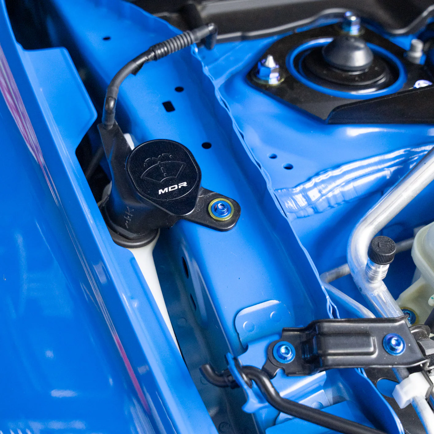 JDC Titanium Washer Fluid Pop Clip Replacement Kit | 2022+ Honda Civic Si 11th Gen - Image 2