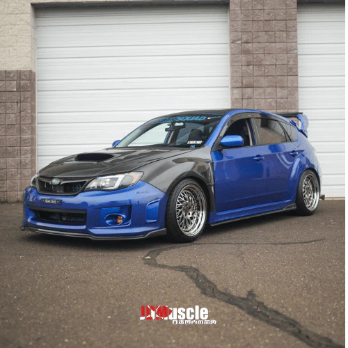 JDMuscle [08-14 WRX/STI] VS Style Spoiler w/ Brake Lights | ABS / Paint Matched / Partial Carbon Fiber - Image 5