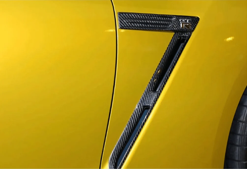 JDMuscle [09-16 GT-R] Carbon Fiber Fender Ducts - OE Style - Image 5