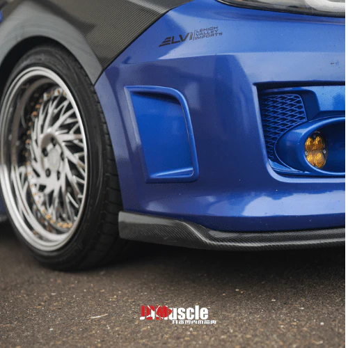 JDMuscle [11-14 WRX/STI] CS2 STYLE FRONT CARBON FIBER LIP - Image 10