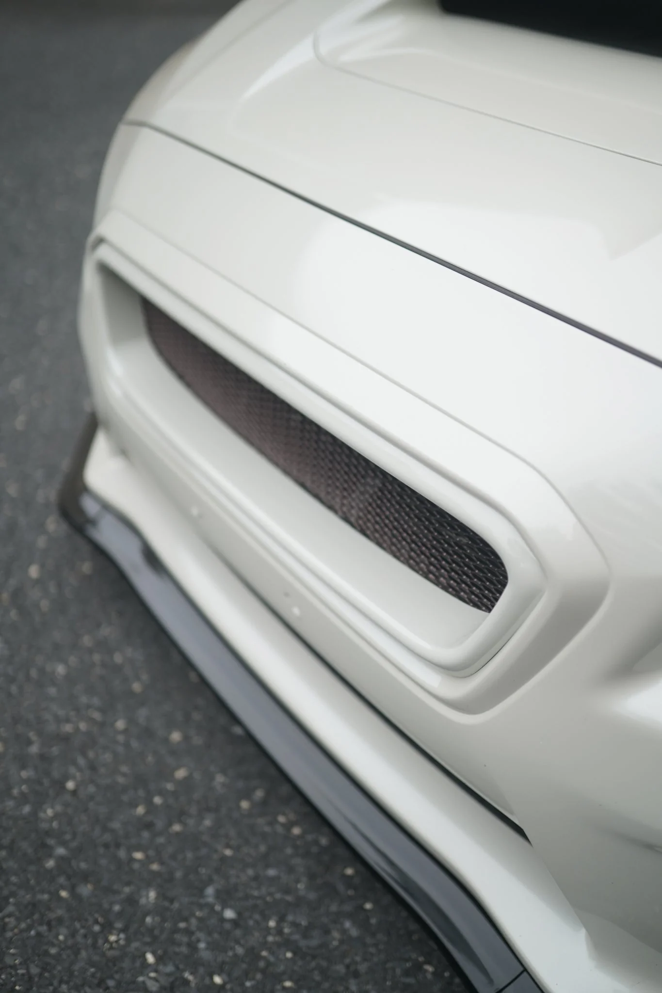 JDMuscle [15-17 WRX/STI] CS Style Front Bumper Grille-Paint Matched/Gloss Black - Image 10