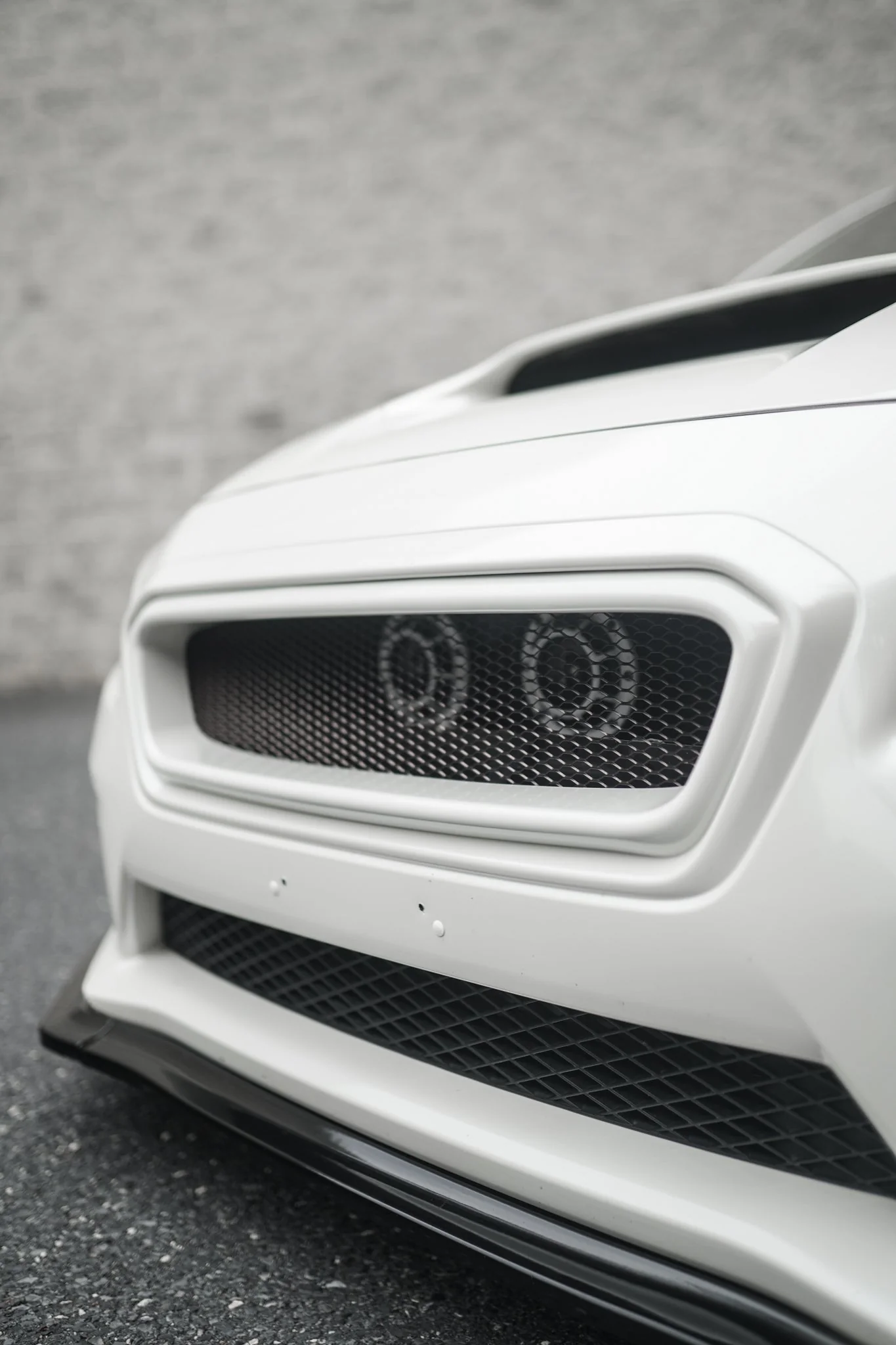 JDMuscle [15-17 WRX/STI] CS Style Front Bumper Grille-Paint Matched/Gloss Black - Image 11