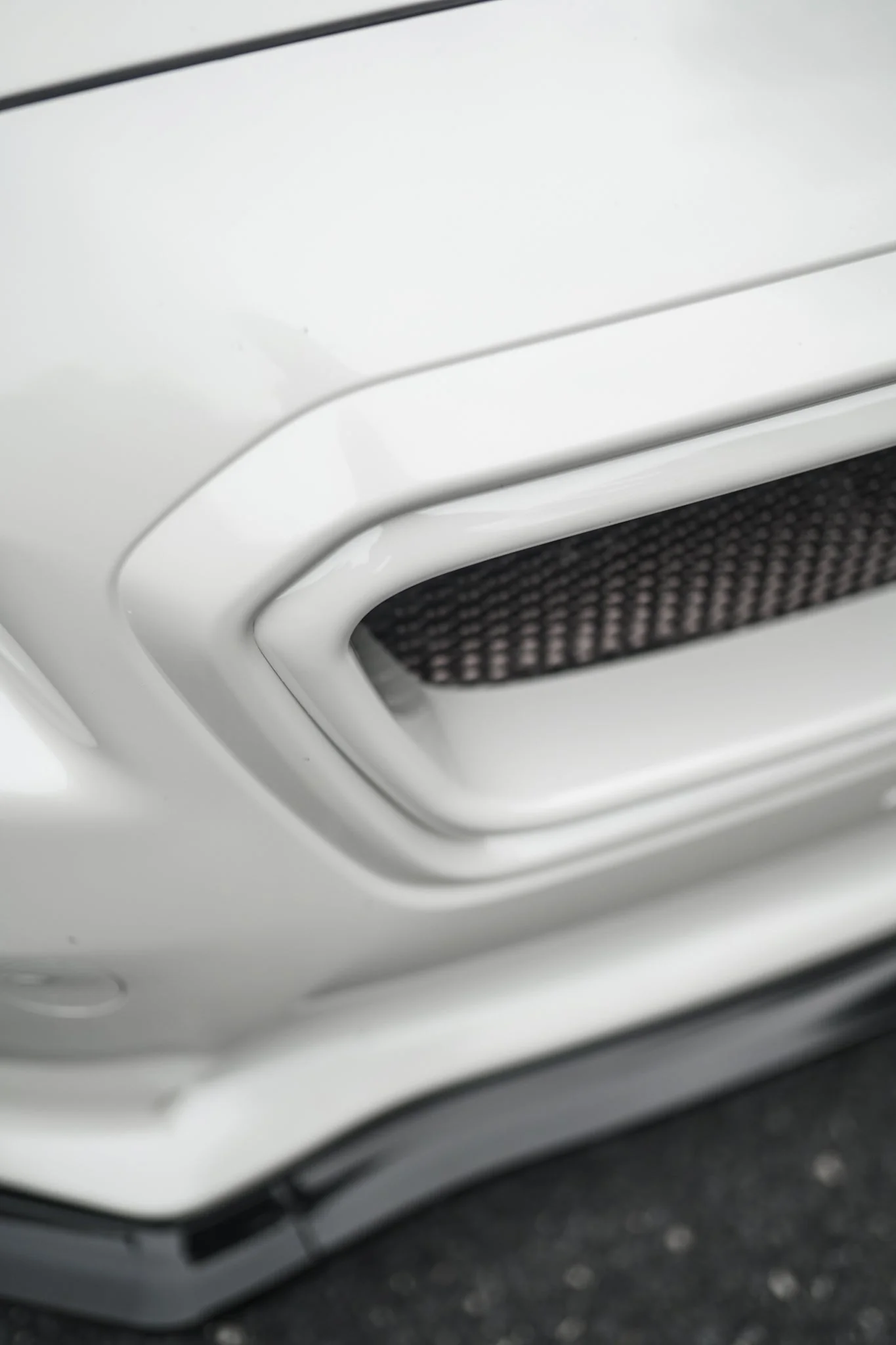 JDMuscle [15-17 WRX/STI] CS Style Front Bumper Grille-Paint Matched/Gloss Black - Image 12