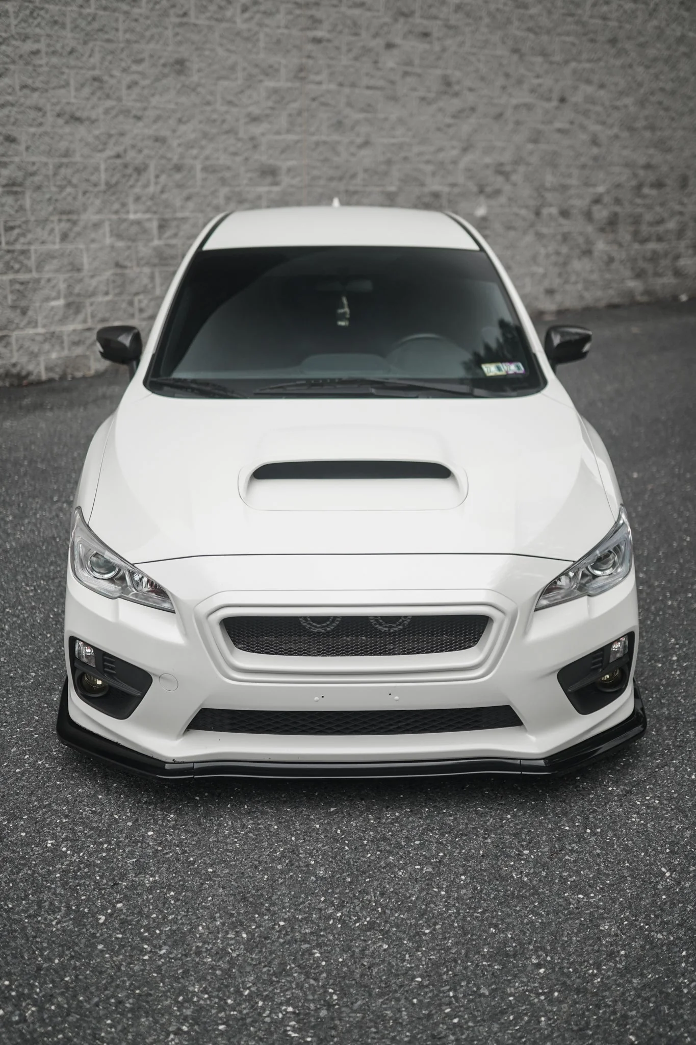 JDMuscle [15-17 WRX/STI] CS Style Front Bumper Grille-Paint Matched/Gloss Black - Image 15
