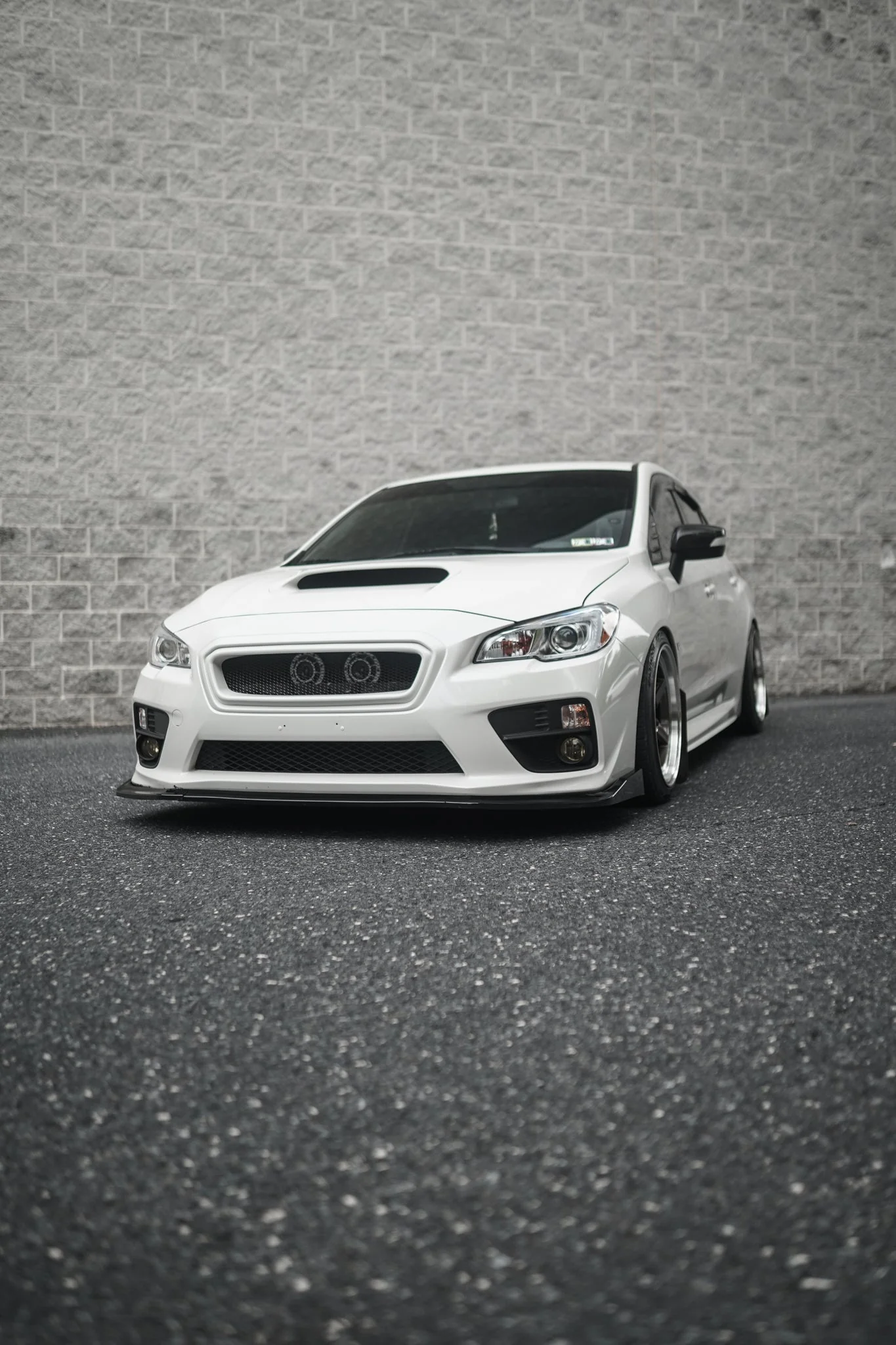 JDMuscle [15-17 WRX/STI] CS Style Front Bumper Grille-Paint Matched/Gloss Black - Image 17
