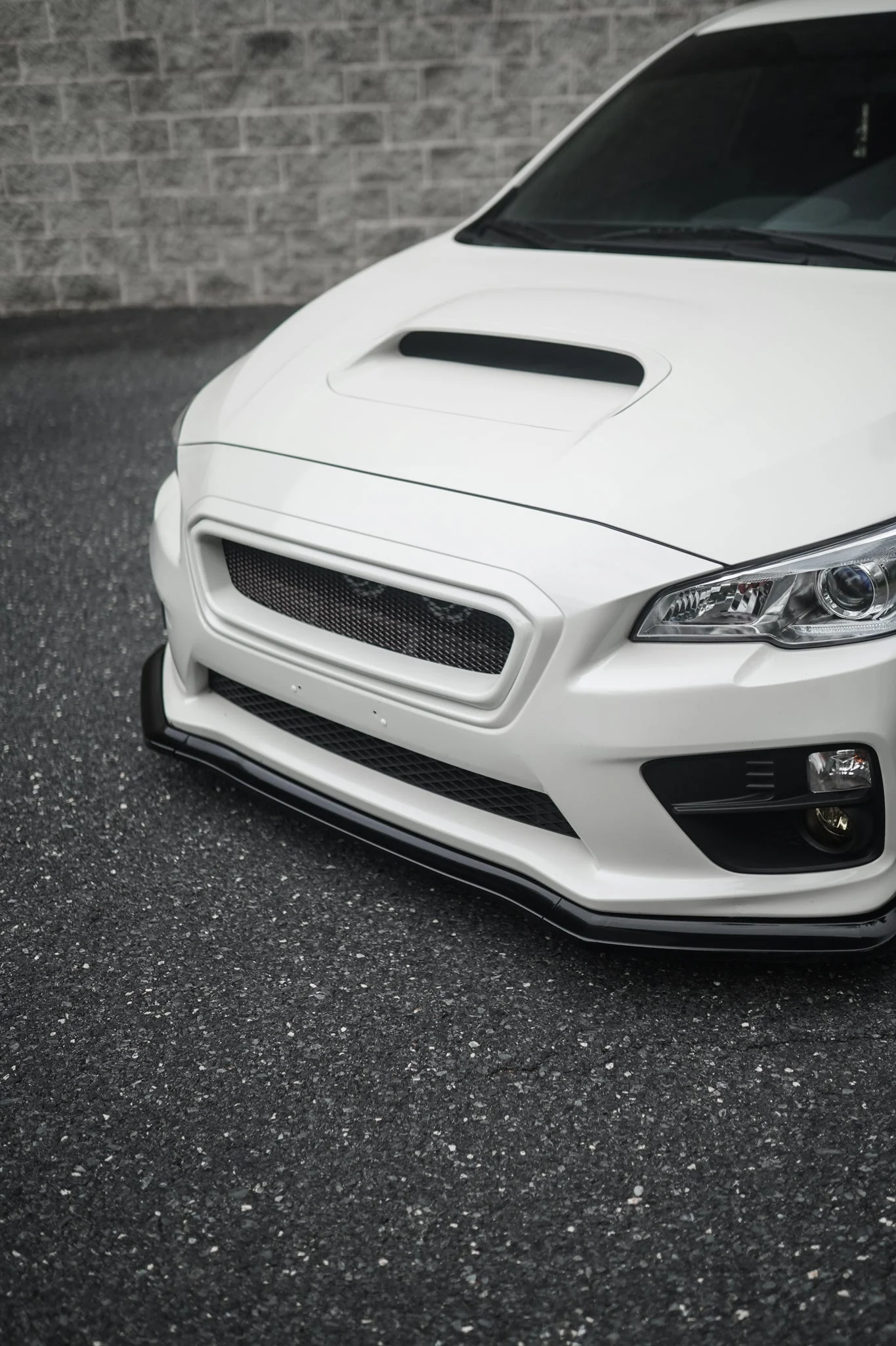 JDMuscle [15-17 WRX/STI] CS Style Front Bumper Grille-Paint Matched/Gloss Black - Image 18