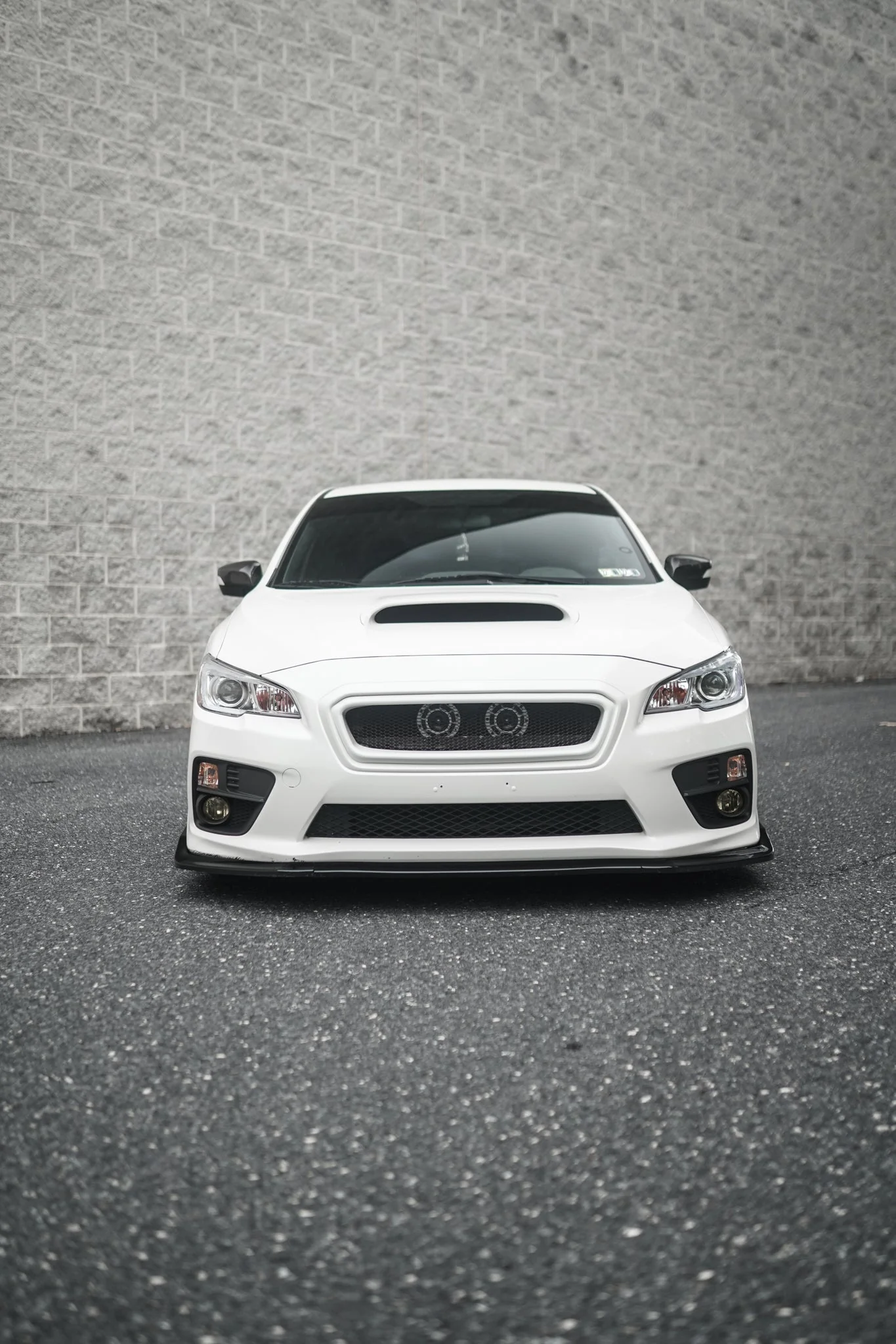 JDMuscle [15-17 WRX/STI] CS Style Front Bumper Grille-Paint Matched/Gloss Black - Image 19