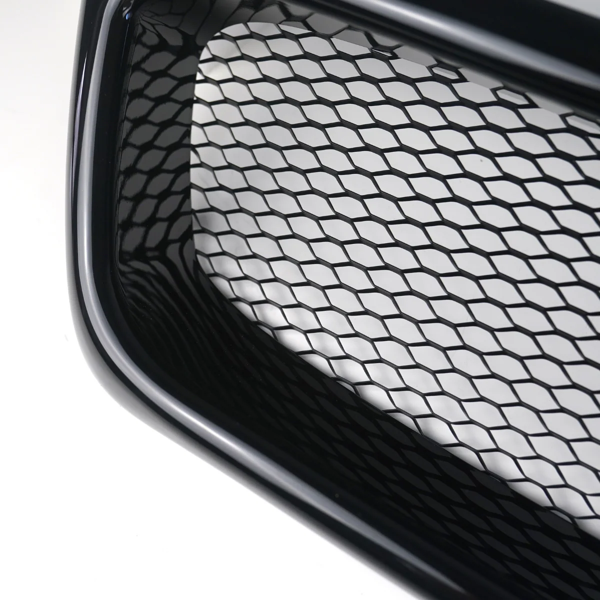 JDMuscle [15-17 WRX/STI] CS Style Front Bumper Grille-Paint Matched/Gloss Black - Image 6