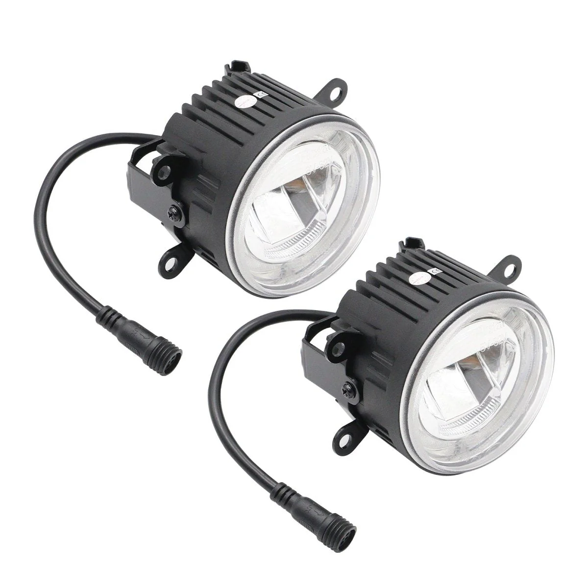 JDMuscle [15-21 WRX or STI, 13+ BRZ or FT86, 14+ Forester] LED / Halo DRL Fog Light Housings - Image 12