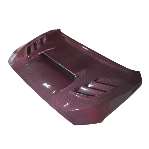 JDMuscle [15-21 WRX/STI] Carbon Fiber Hood V2 w/ Heat Extract - Image 14