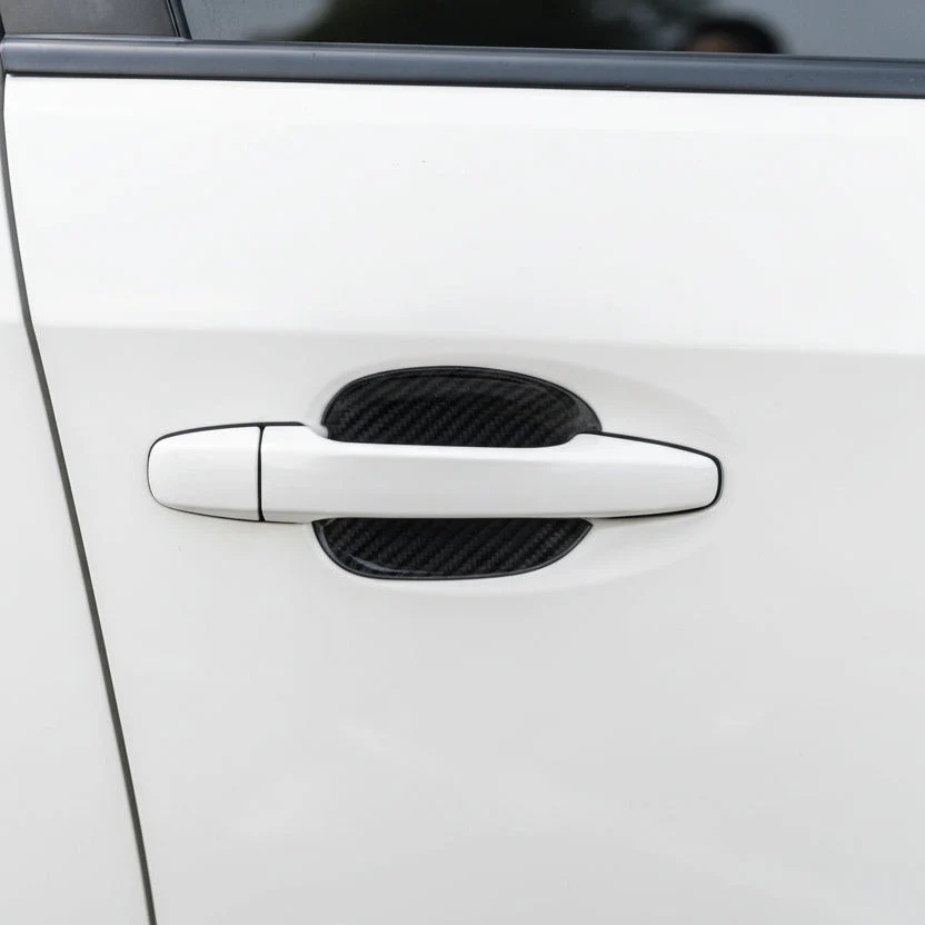 JDMuscle [15-21 WRX/STI] Pre-preg Carbon Fiber Door Bowl Inserts - Image 2