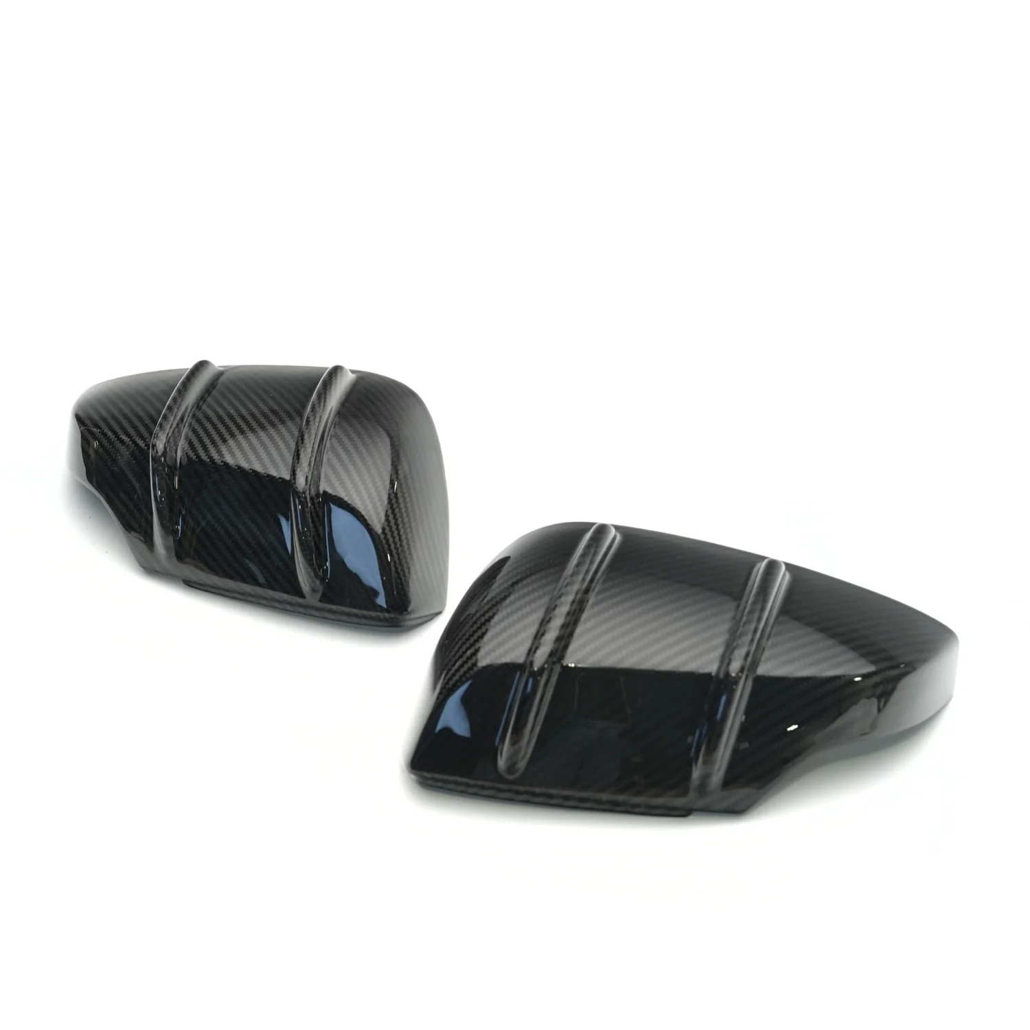 JDMuscle [15-21 WRX/STI] Tanso RAR Style Carbon Fiber Side Mirror Covers/Replacement with Turn Signal - Image 2