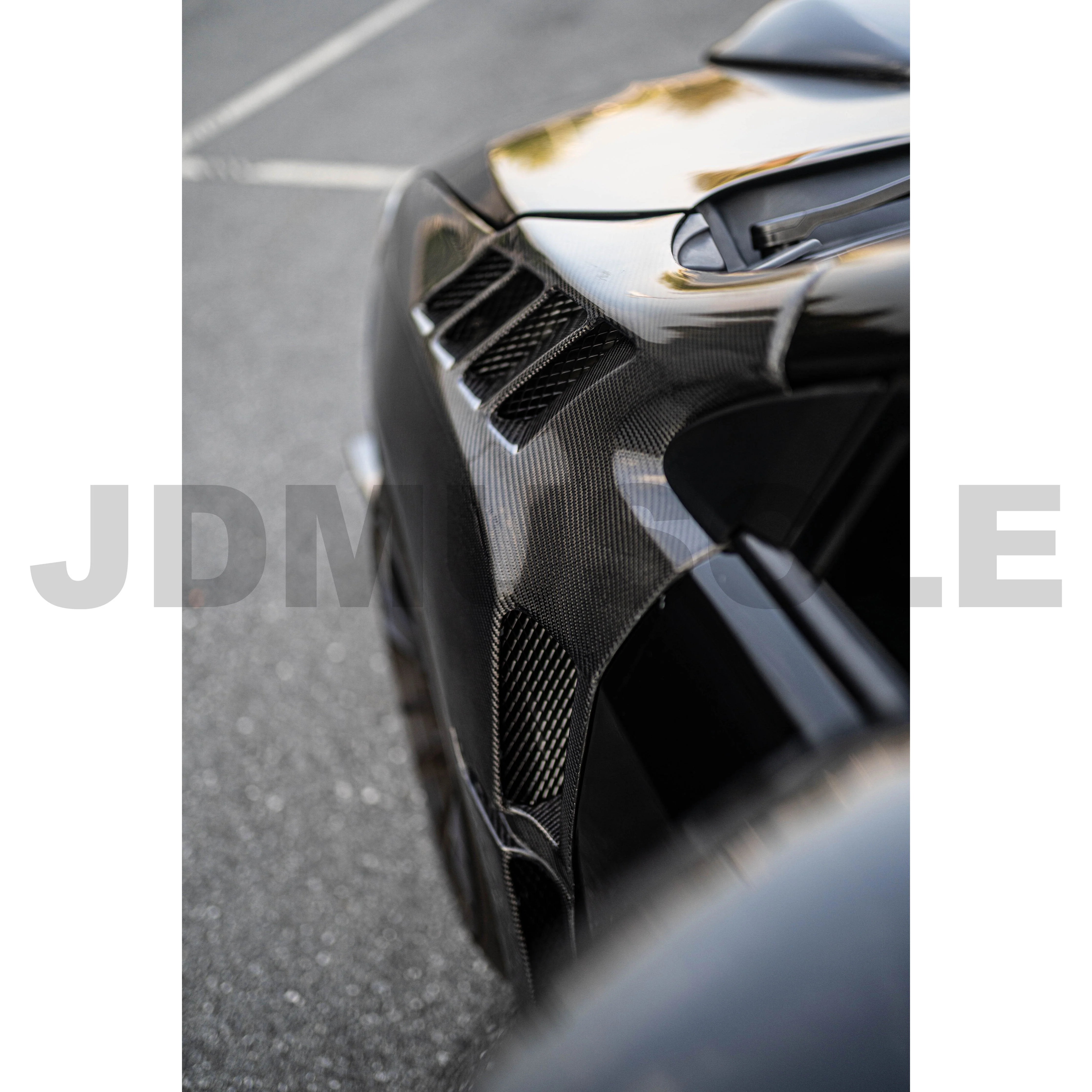 JDMuscle [15-21 WRX/STI] V1 Vented Carbon Fiber Fenders - Image 7
