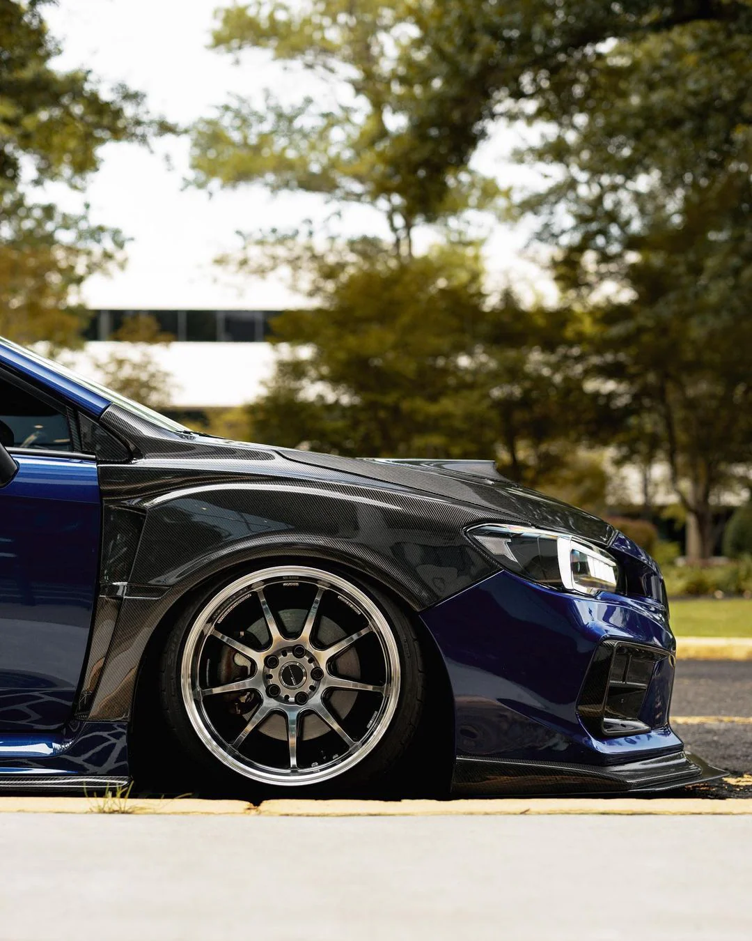 JDMuscle [15-21 WRX/STI] VS Style Carbon Fiber/FRP Fenders - Image 3