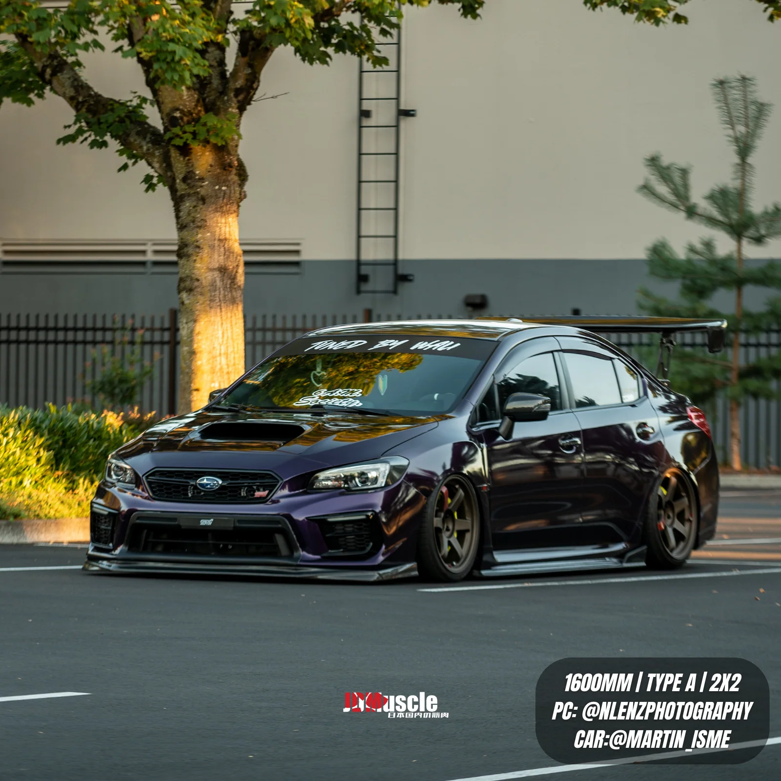 JDMuscle [15-21 WRX/STI] VS Style Full Carbon Fiber Euro GT Wing - Image 11