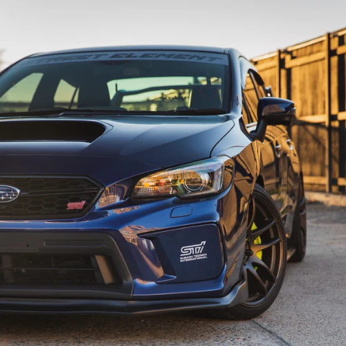 JDMuscle [18-21 WRX/STI] Fog Light Covers -  Paint Matched / Gloss Black - Image 2