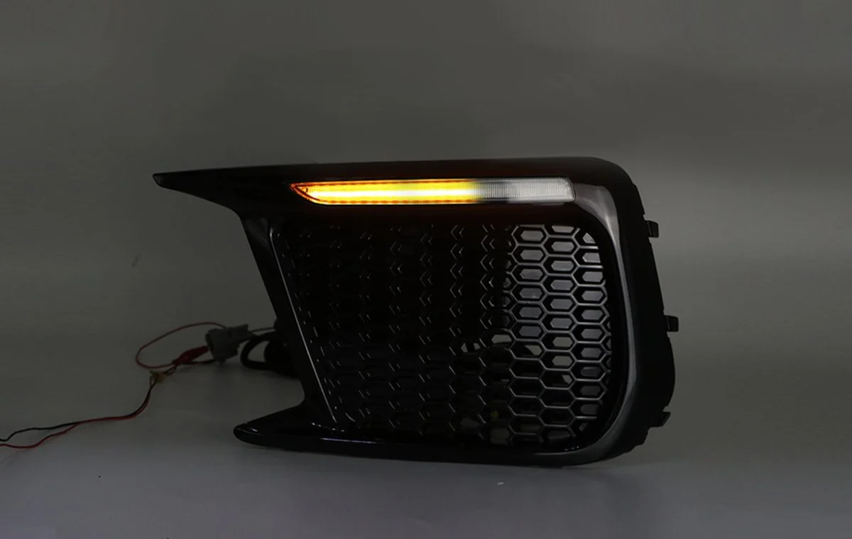 JDMuscle [18-21 WRX/STI] JDM Style Sequential Turn+Drl Bezel w/o Fog Light - Image 6