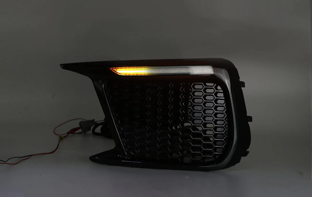 JDMuscle [18-21 WRX/STI] JDM Style Sequential Turn+Drl Bezel w/o Fog Light - Image 7