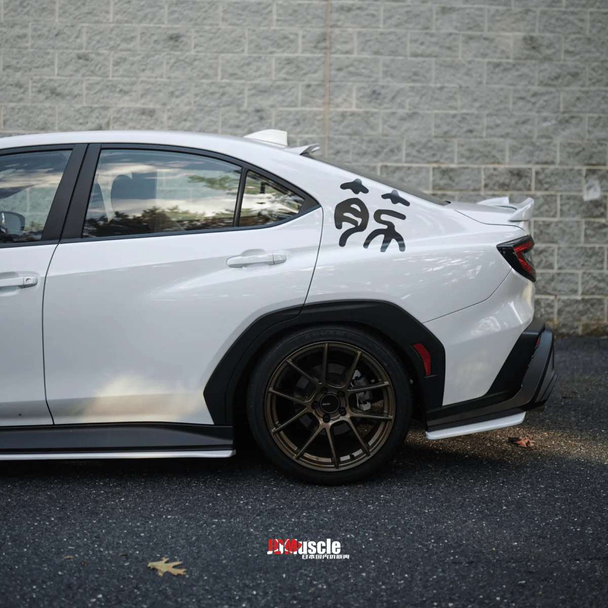 JDMuscle [22-26 WRX] Spec STI Aero Combo  | M6Y Ceramic White - Image 17