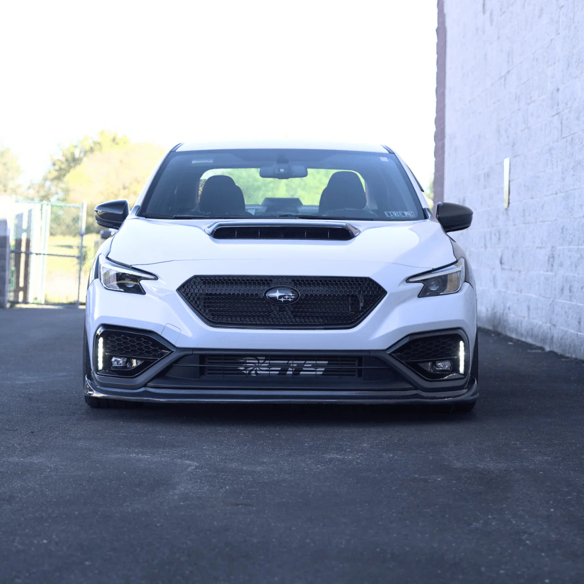 JDMuscle [22-26 WRX] Carbon Fiber CS Style Front Lip - Image 4