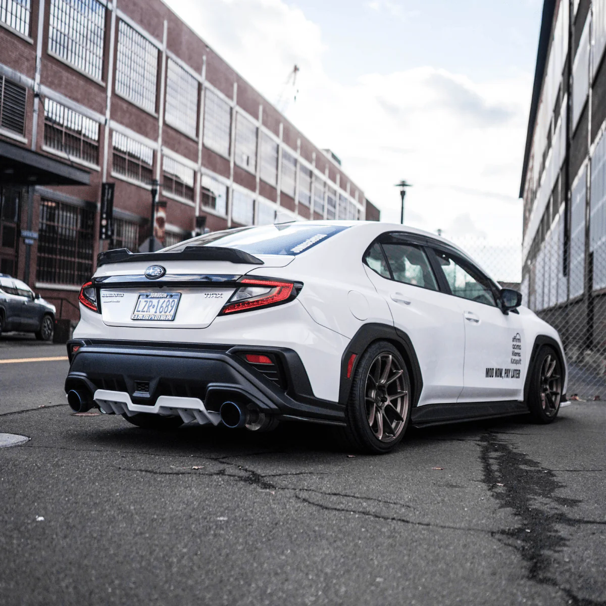 JDMuscle [22-26 WRX] Carbon Fiber Duck Bill OEM/STI Style - Image 2