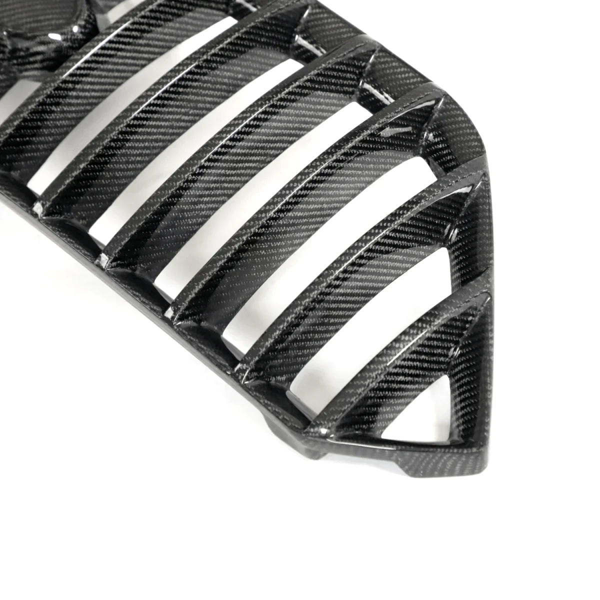 JDMuscle [22-26 WRX] Carbon Fiber Front Bumper Grille - Amuga Style - Image 4