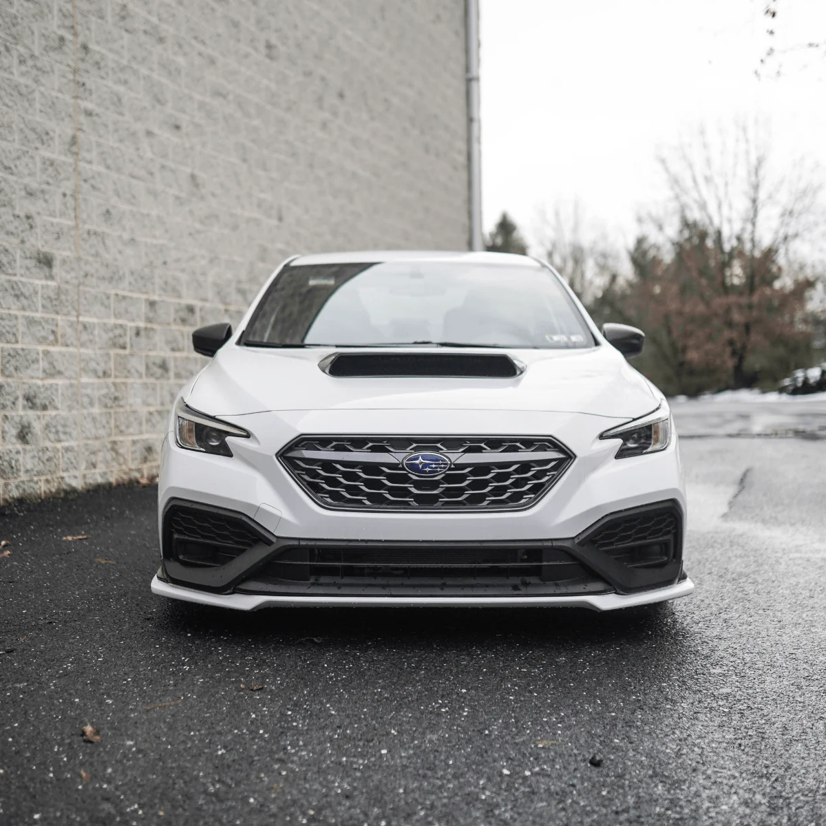 JDMuscle [22-26 WRX] OE+ Style Carbon Fiber Hood Scoop - Image 5