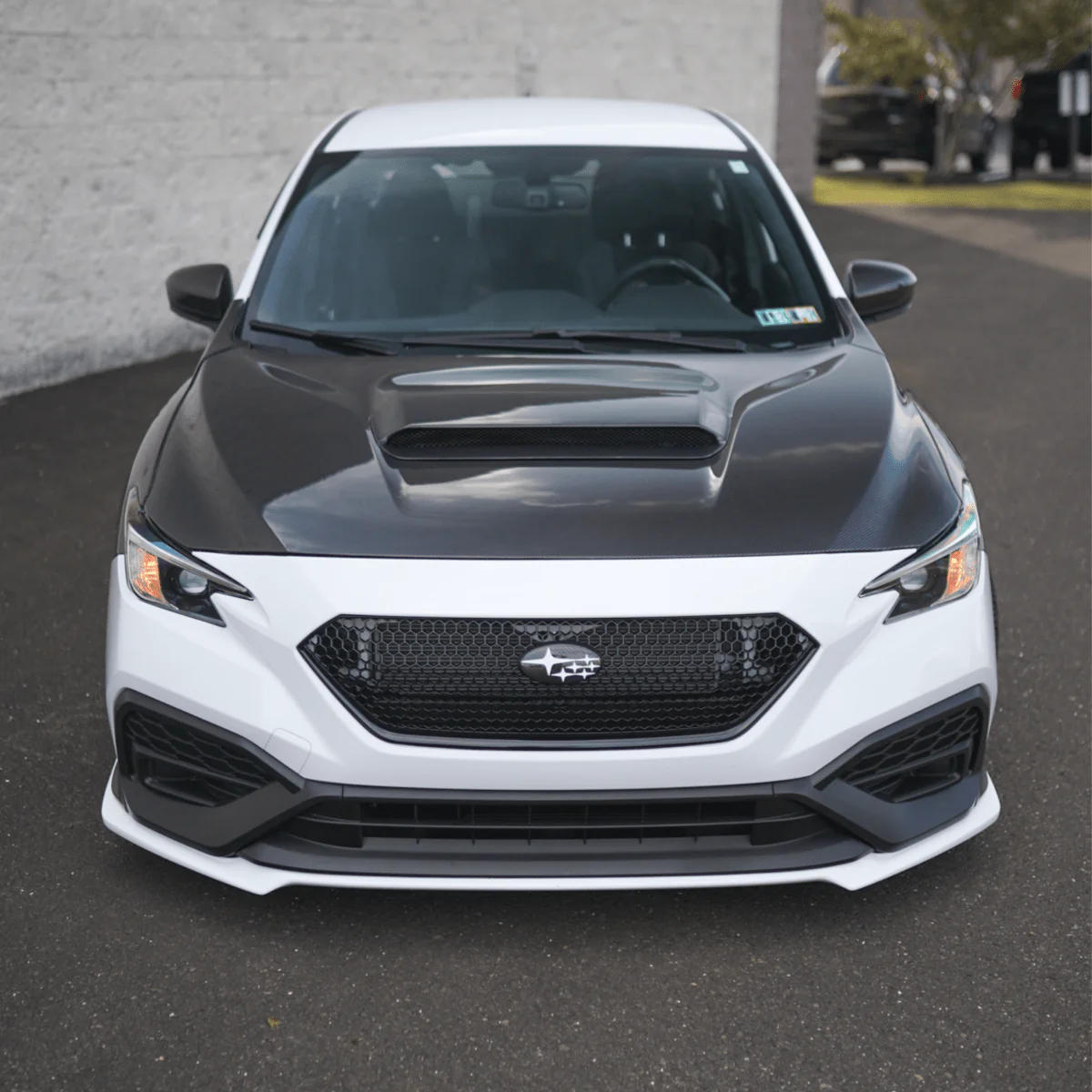 JDMuscle [22-26 WRX] Carbon Fiber Hood Scoop - OE Style - Image 8