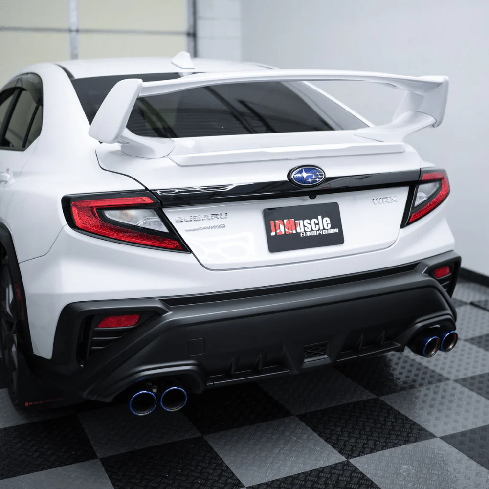 JDMuscle [22-26 WRX] JDM Edition VB STI Style Spoiler | Paint Matched / Gloss Black / ABS - Image 15