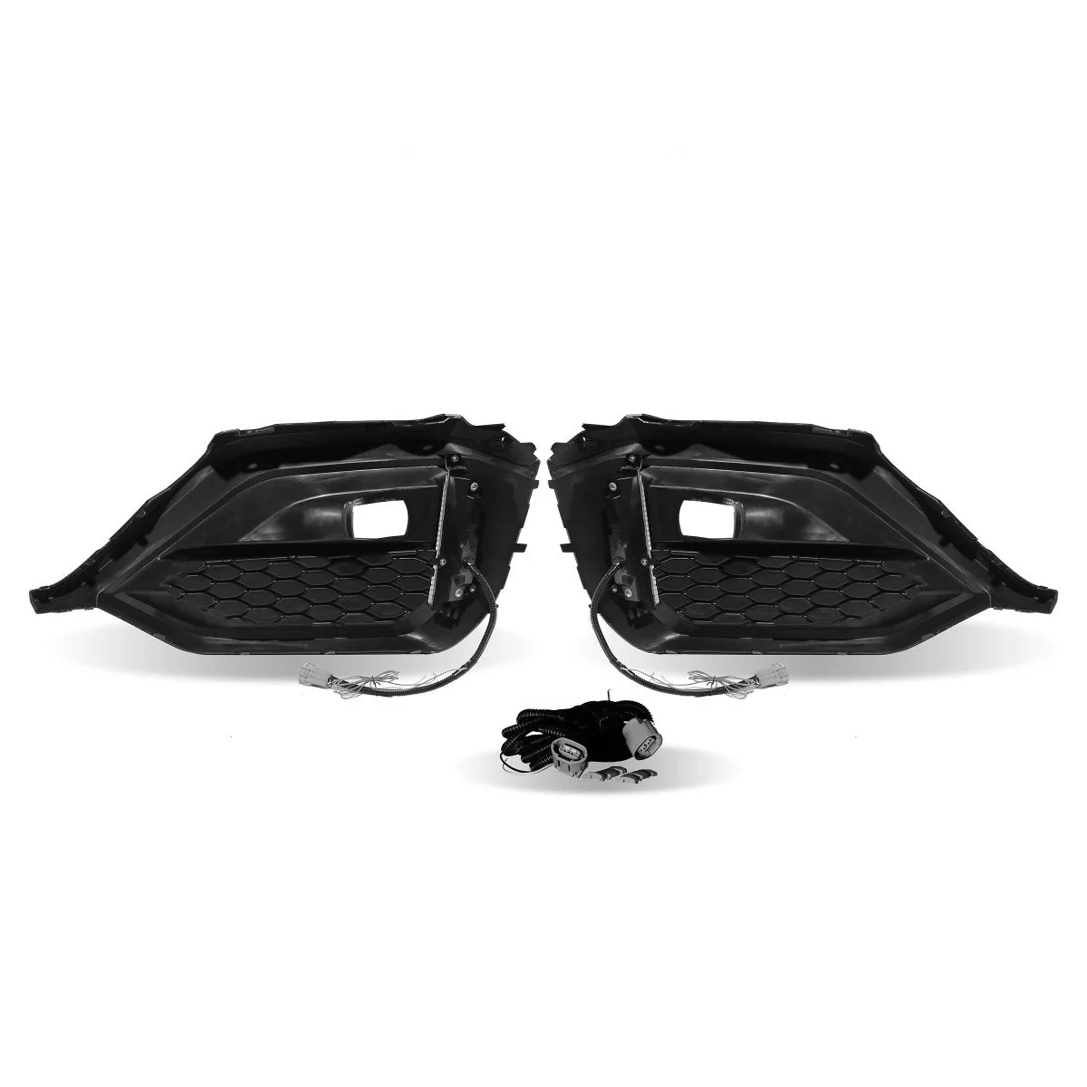 JDMuscle [22-26 WRX] JDM Style Fog Light Bezel w/ DRL and Turn - Image 3