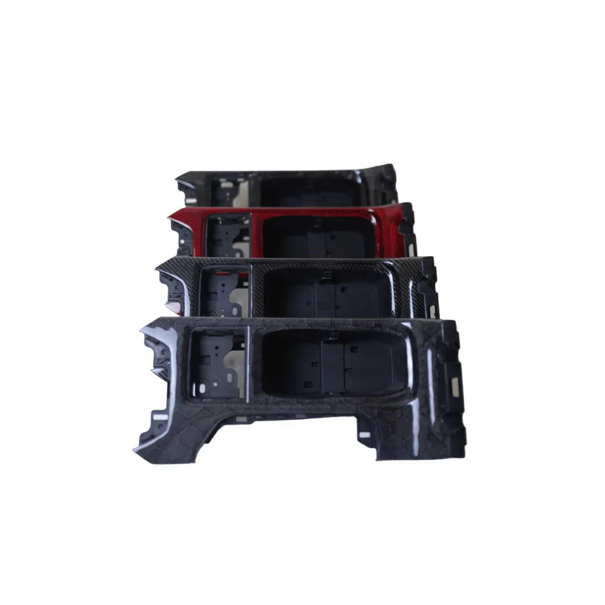 JDMuscle [22-26 WRX] Tanso Carbon Fiber Cup Holder Replacement | 2x2/honeycomb/forged - Image 4