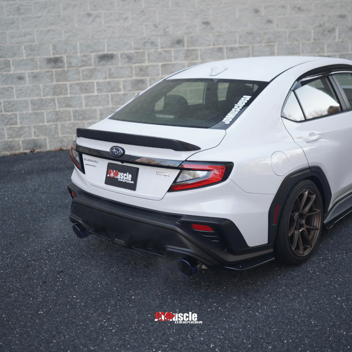 JDMuscle [22-26 WRX] Tanso Carbon Fiber Duck Bill V1 - Image 11
