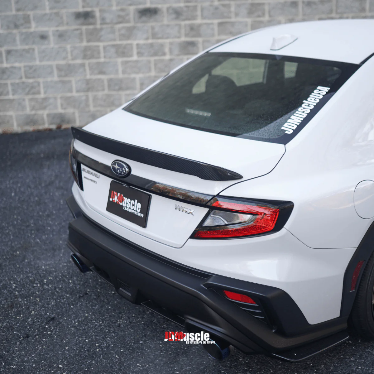 JDMuscle [22-26 WRX] Tanso Carbon Fiber Duck Bill V1 - Image 12