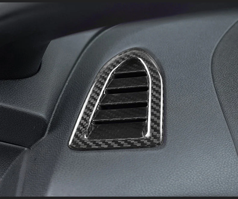 JDMuscle [22-26 WRX] Tanso Pre-preg Carbon Fiber AC Vents Covers 6 PCs - Image 5