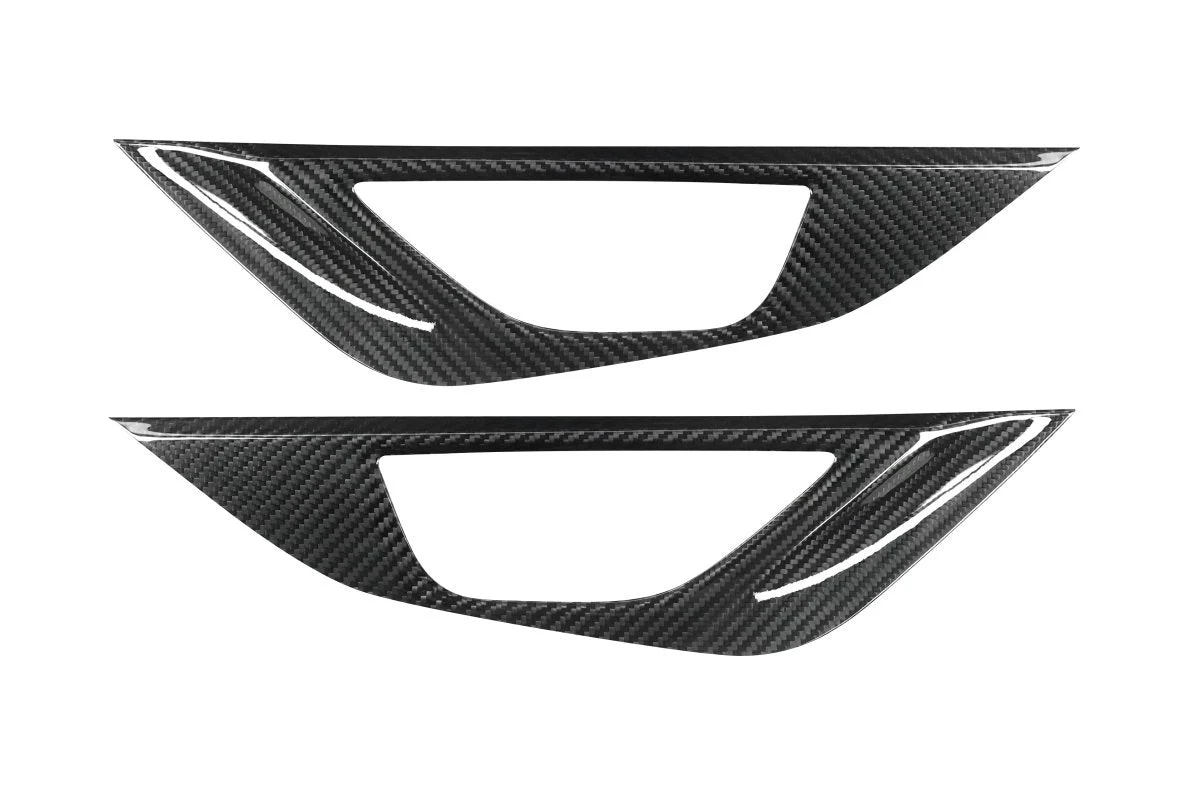 JDMuscle [22-26 WRX] Tanso Pre-preg Carbon Fiber Door Panel Covers - 4 PC - Image 2