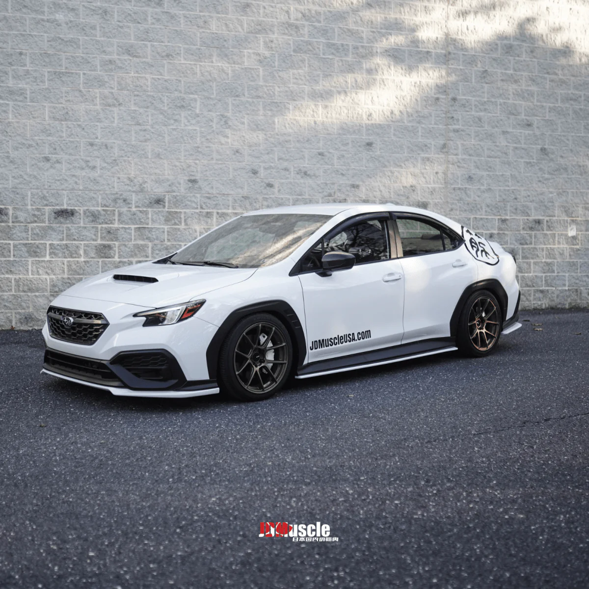 JDMuscle [22-26 WRX] V2 Rain Guards / Window Visors - Image 3