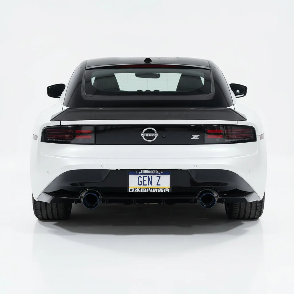 JDMuscle [23-26 Nissan Z] V2 Carbon Fiber Duck Bill Spoiler