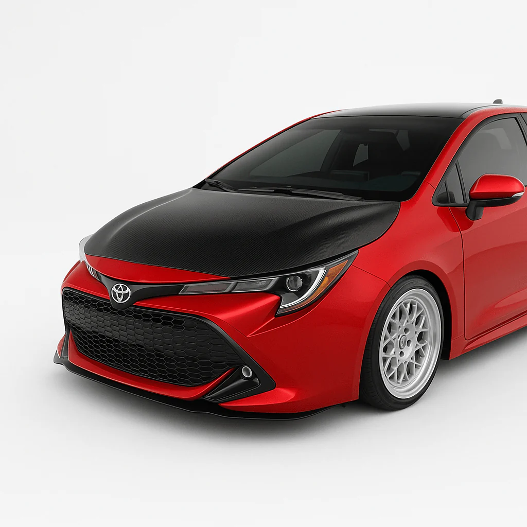 JDMuscle [23-26 GR Corolla, 19-26 Corolla Hatchback] Spec O Carbon Fiber Hood - Image 3