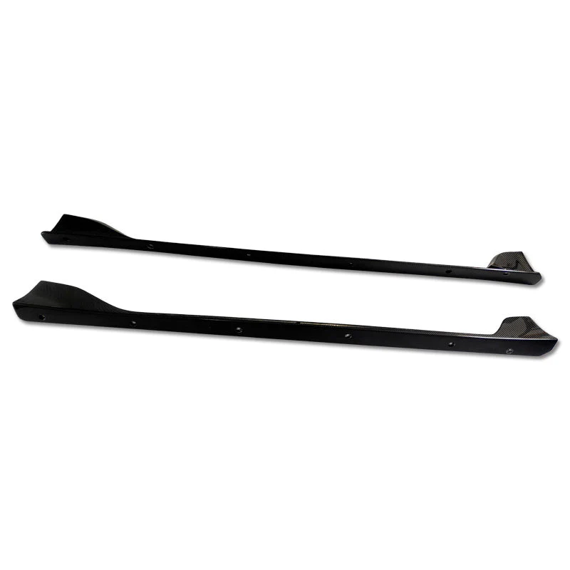 JDMuscle Tanso Carbon Fiber AM Style Side Skirt for 2020+ Toyota Supra - Image 3