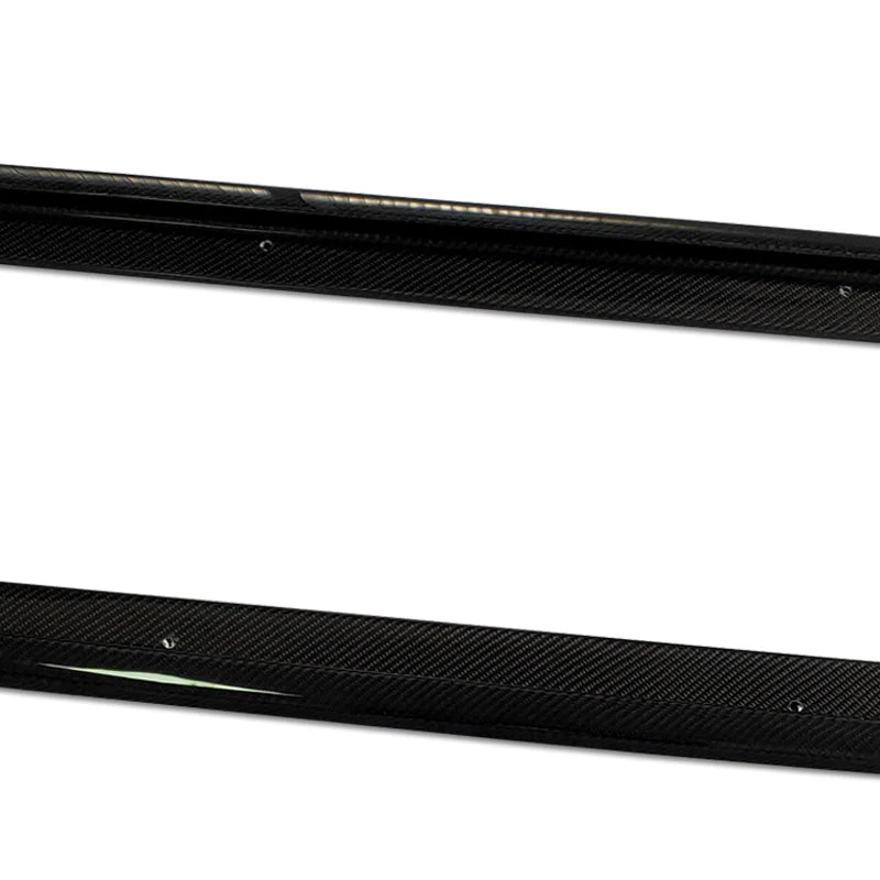 JDMuscle Tanso Carbon Fiber AM Style Side Skirt for 2020+ Toyota Supra - Image 4