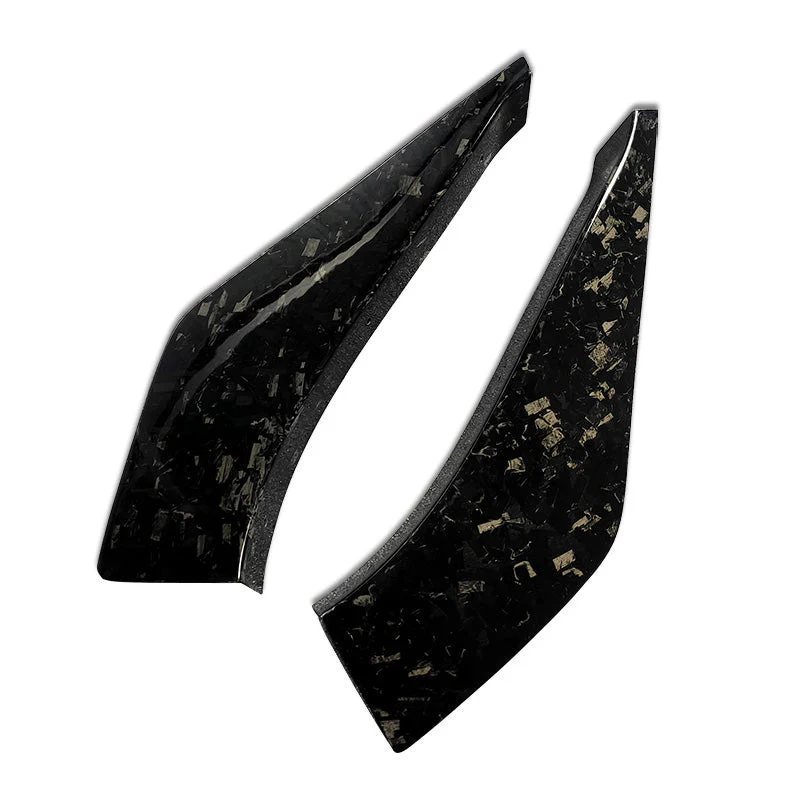 JDMuscle Tanso Carbon Fiber VS Style Canards - 2020+ Toyota Supra w/ stock bumper - Image 5