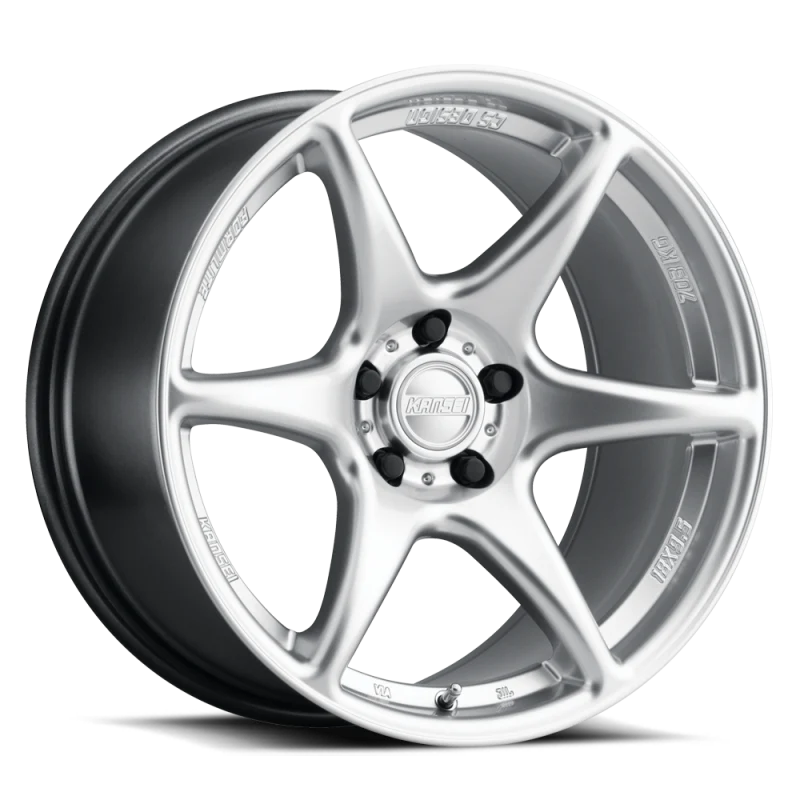 Kansei K11H Tandem 15x7in / 4x100 BP / 25mm Offset - Hyper Silver Wheel