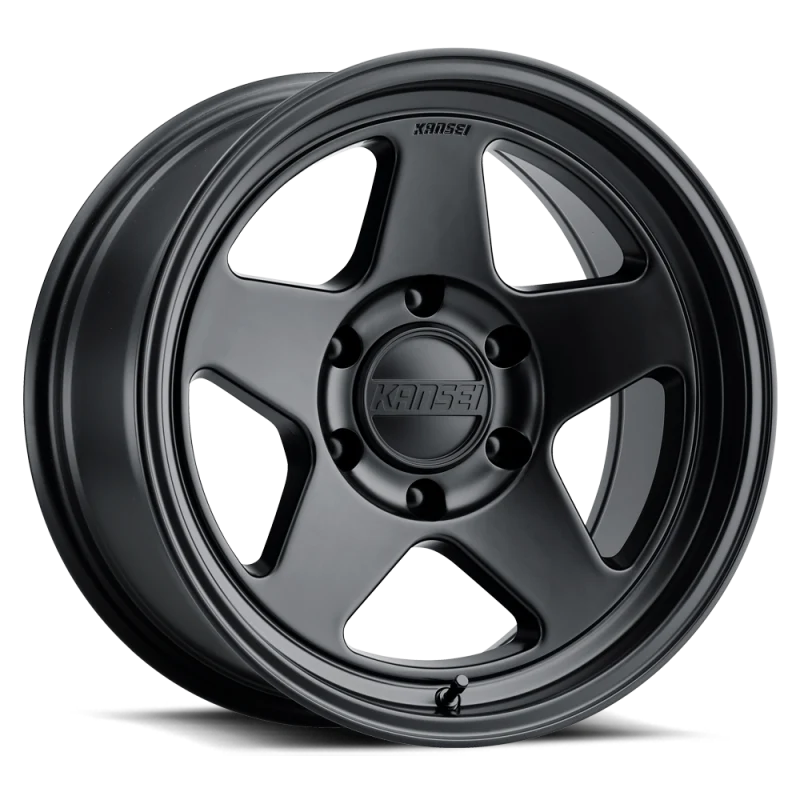 Kansei K12MB Knp 17x8.5in / 5x139.7 BP / 0mm Offset / 106.5mm Bore - Matte Black Wheel