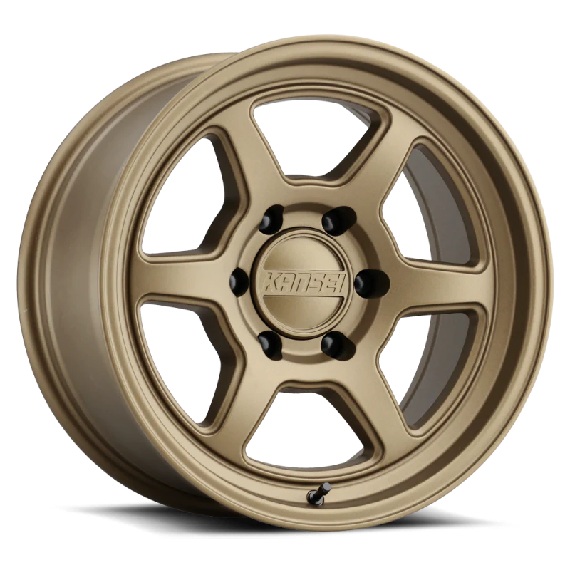 Kansei K14B Roku 17x8.5in / 5x139.7 BP / 0mm Offset / 106.5mm Bore - Gloss Black Wheel