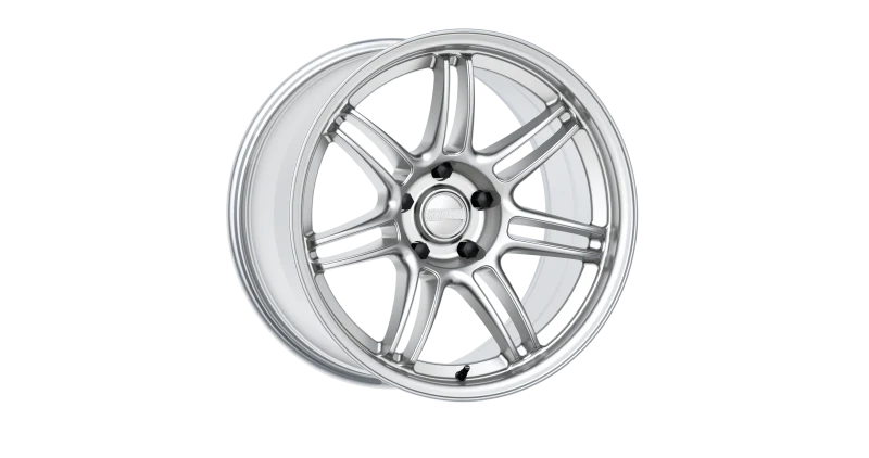 Kansei K17H Seven 18x9.5in / 5x120 BP / 22mm Offset / 72.56mm  Bore - Hyper Silver