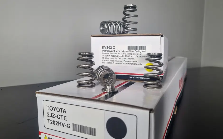 Kelford 2JZ-GTE Extreme Beehive Springs and Titanium Retainers